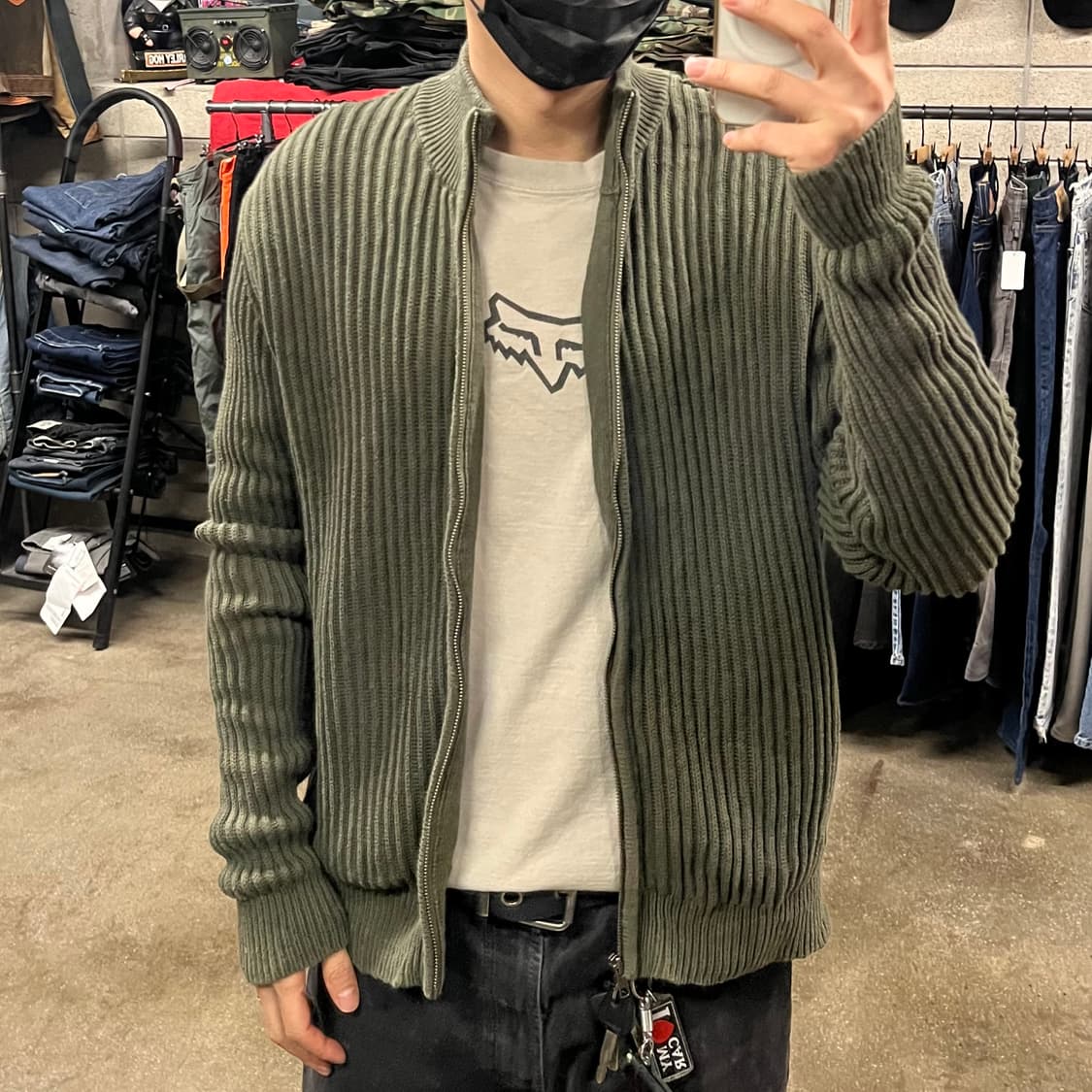 엘엘빈 니트 집업 (105) 상품이미지2