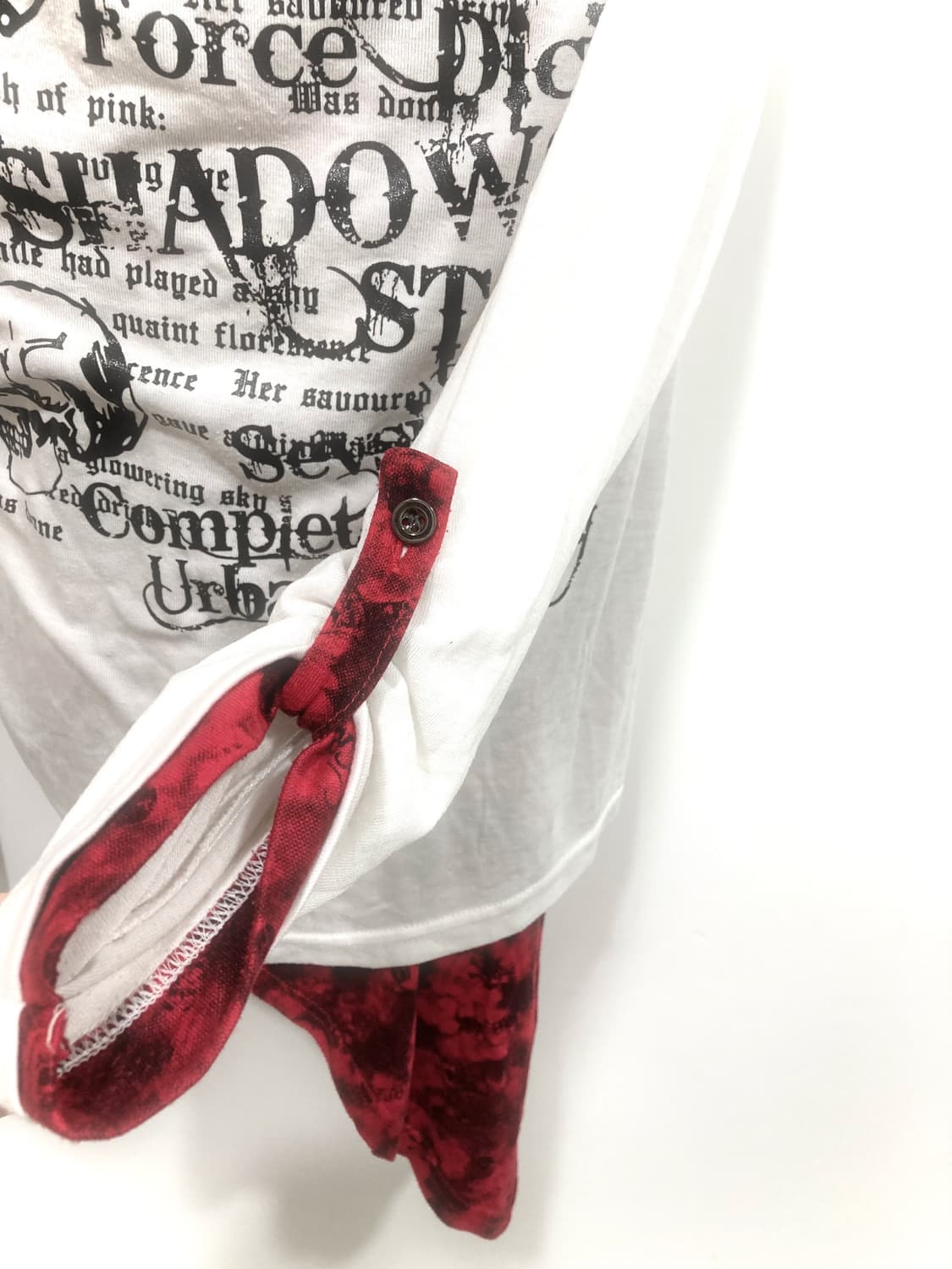 punk layered drape long sleeve 상품이미지2