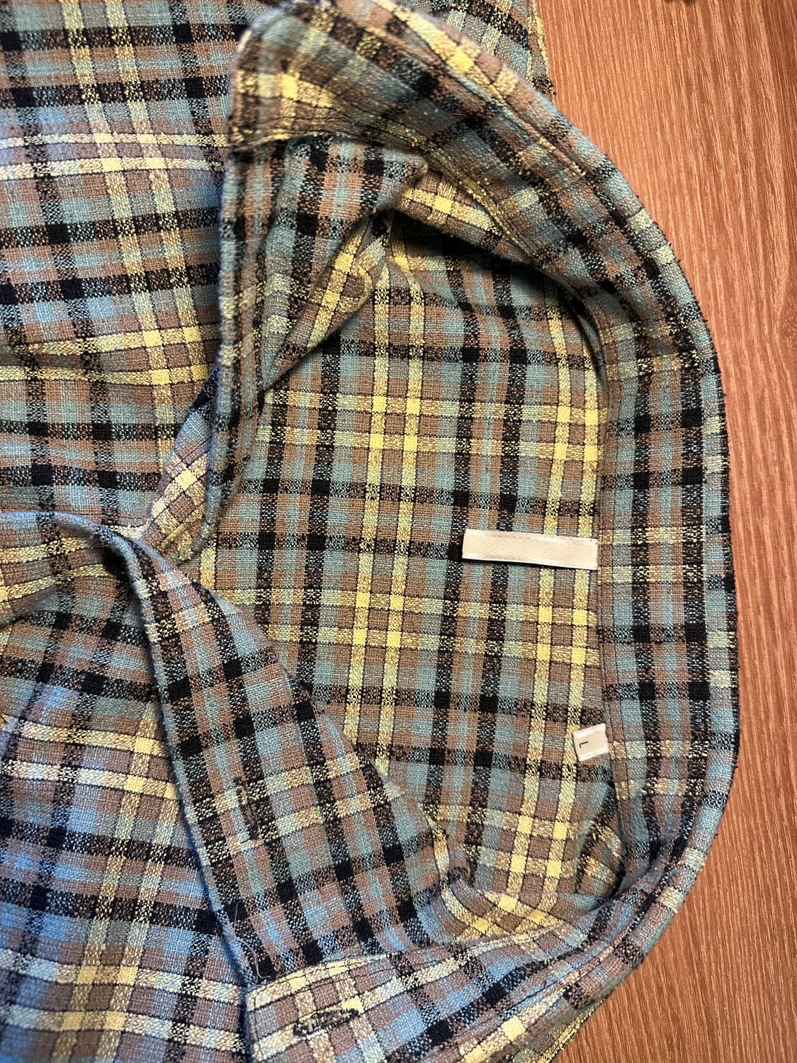 썬플라워 체크 셔츠 (ACE shirts) L 상품이미지3