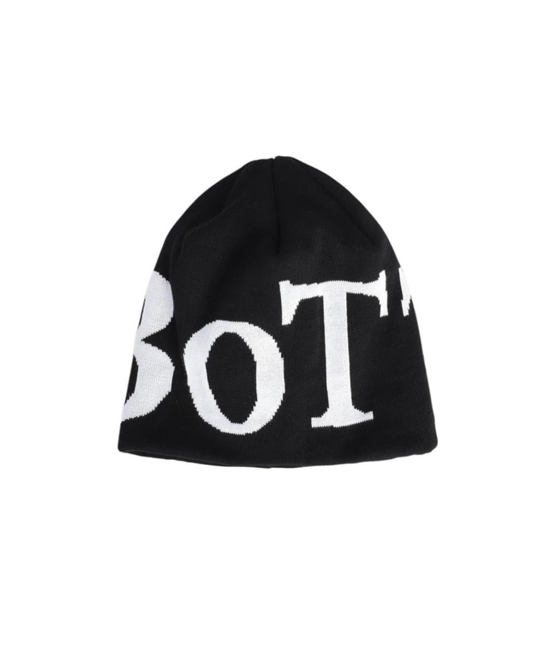 BOTT 보트 봇 OG 로고 스컬 캡 비니 블랙 상품이미지2