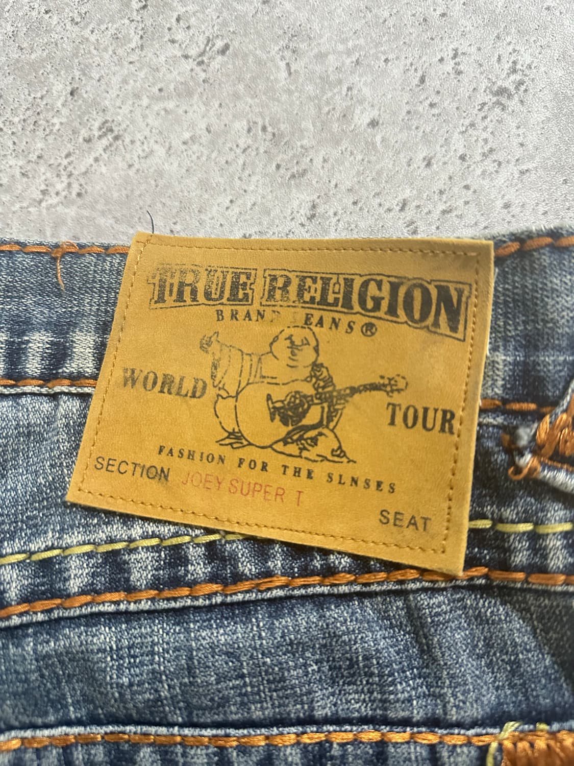 00s TRUE RELIGION 조이 슈퍼 T 데님 팬츠 /711 상품이미지4