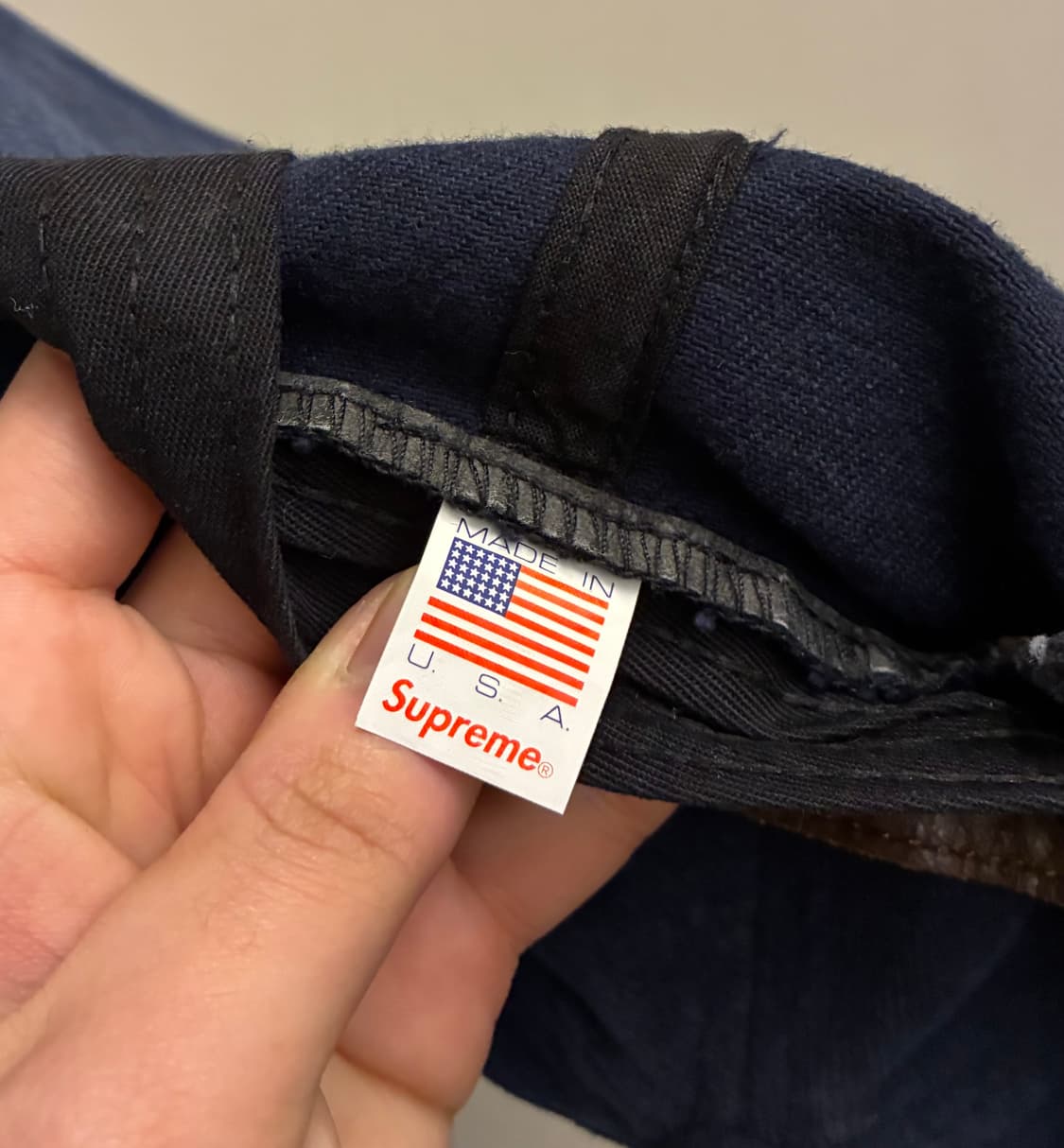 (F)Supreme 슈프림 코듀로이 스크립트 로고 6패널 볼캡 모자 상품이미지8