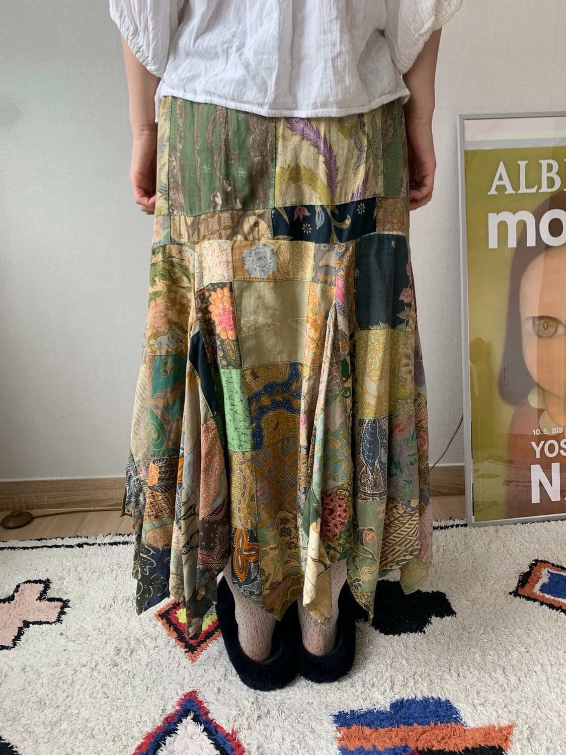 ethnic patchwork skirt 상품이미지5