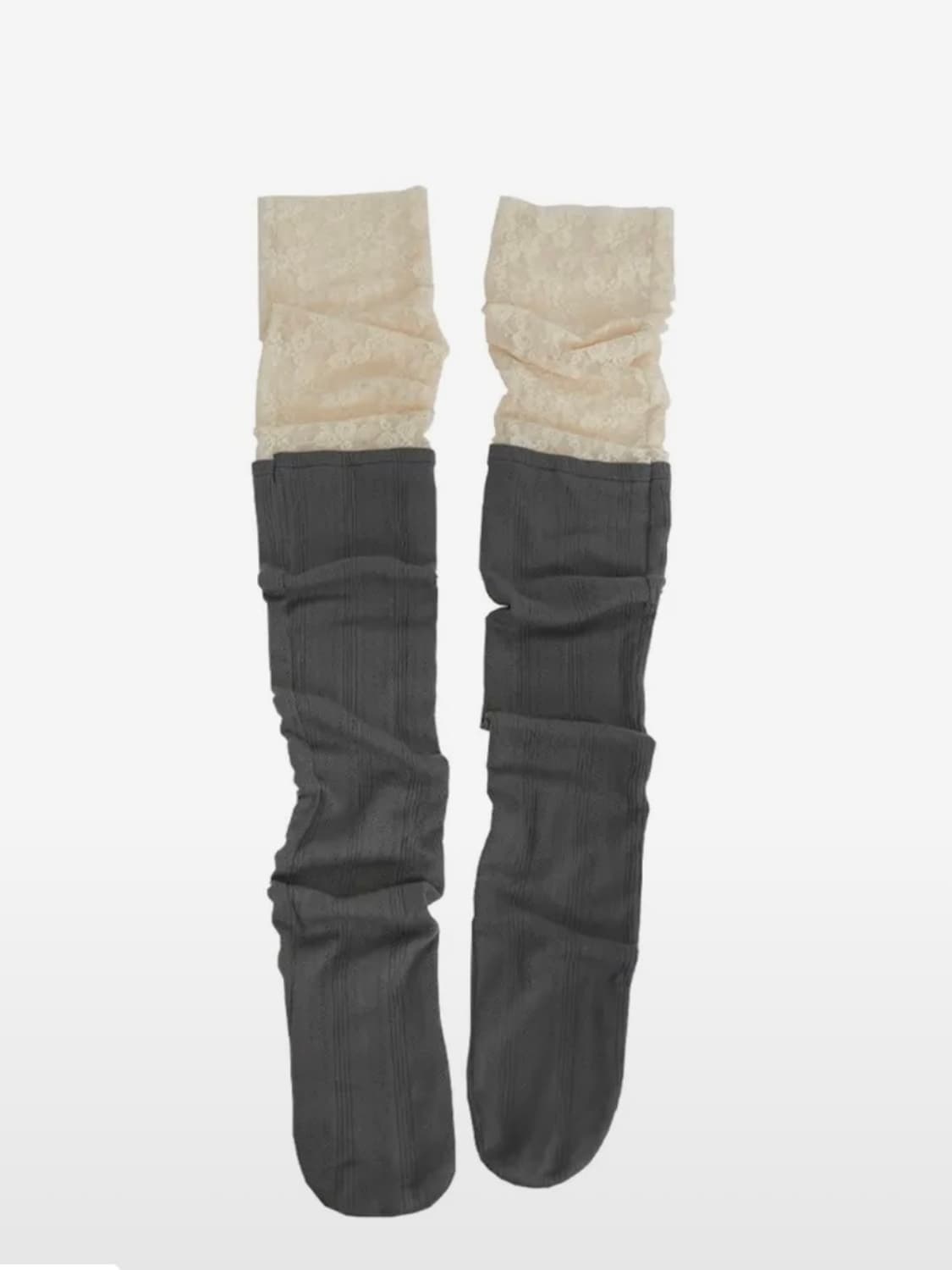 페이즈드 레이스 레이어드 니삭스 그레이 상품이미지1