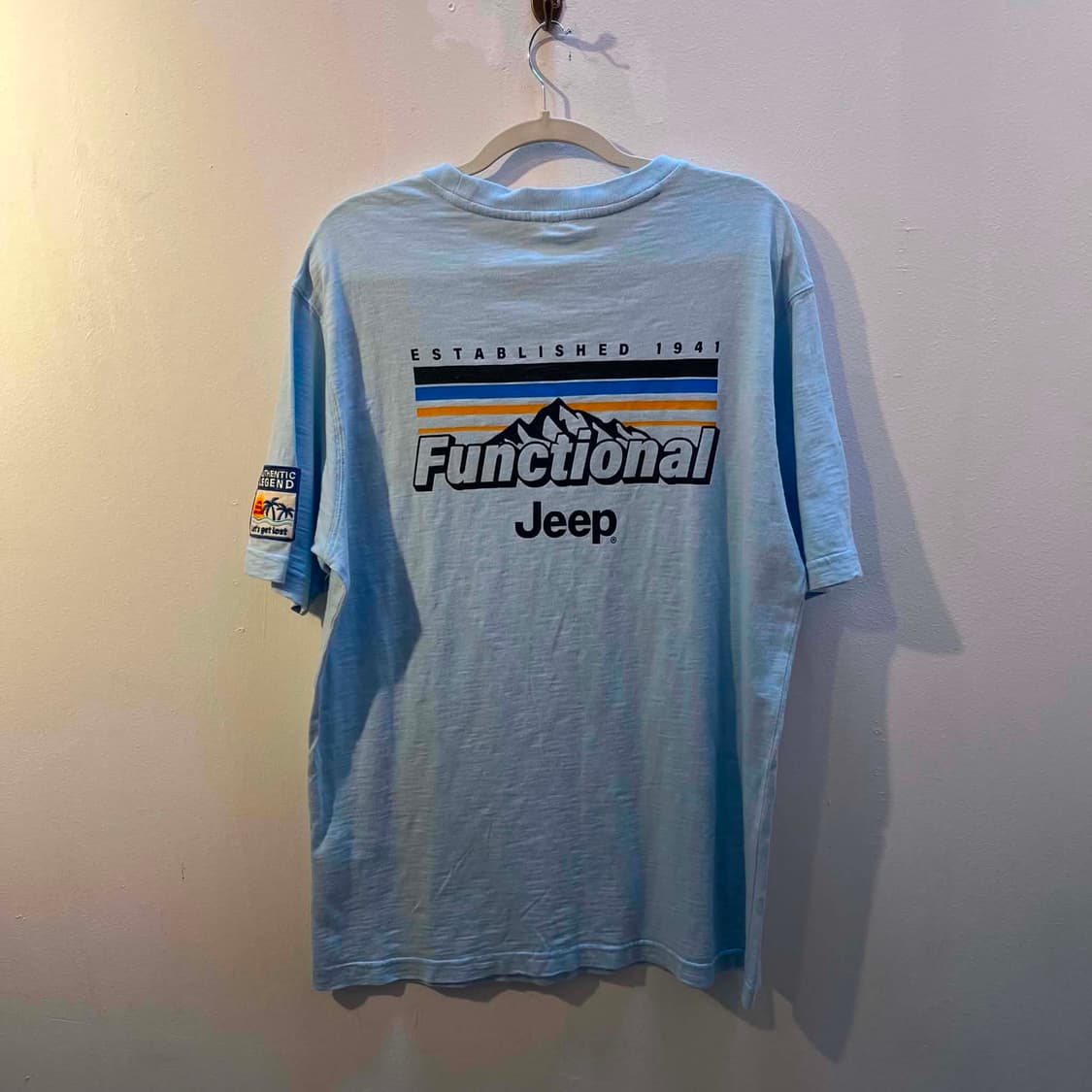Jeep 지프 반팔 라운드 티셔츠 상품이미지2