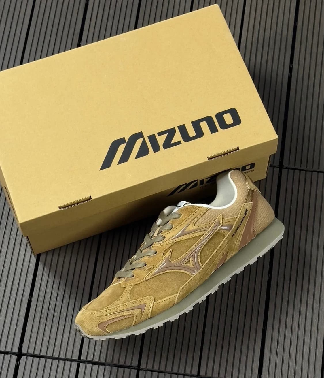 미즈노 운동화 브라운 갈색 D1GH242102 상품이미지1