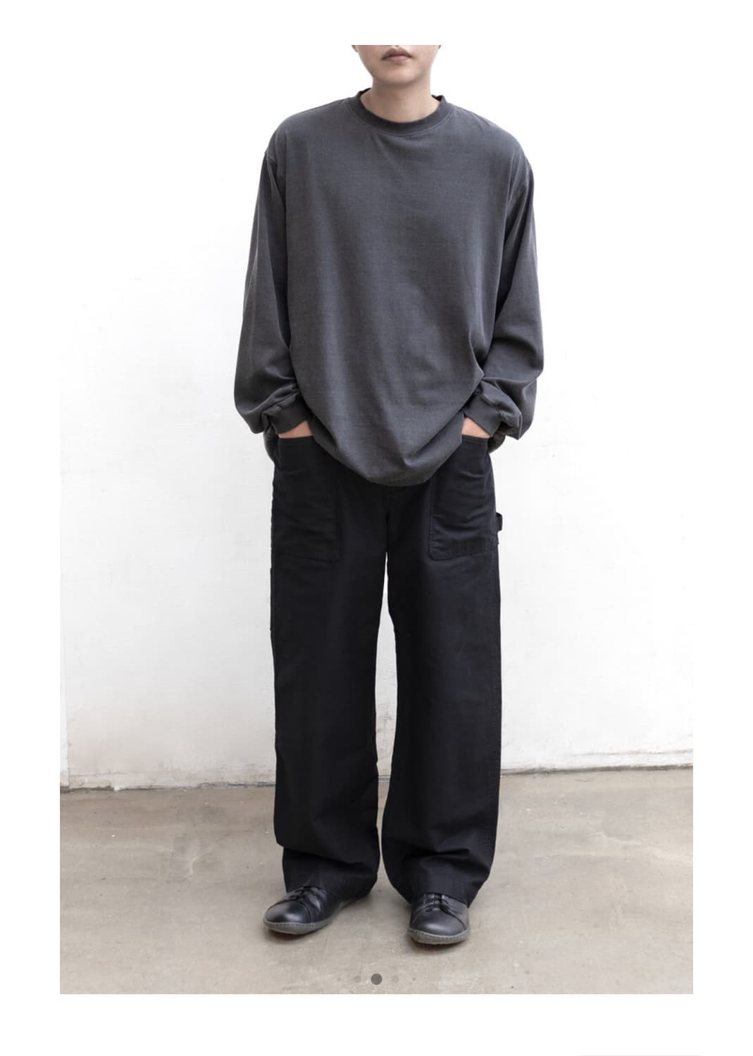 고낙 fatigue Carpenter Pants - black 상품이미지2