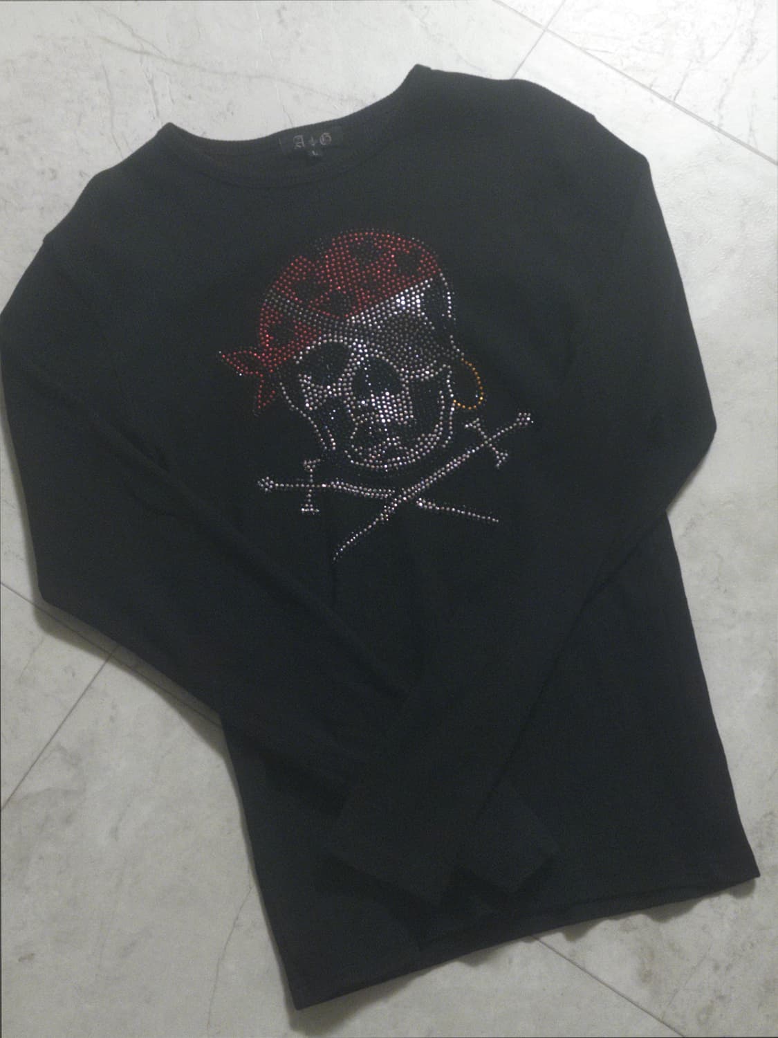 해골 골지 티 상품이미지1