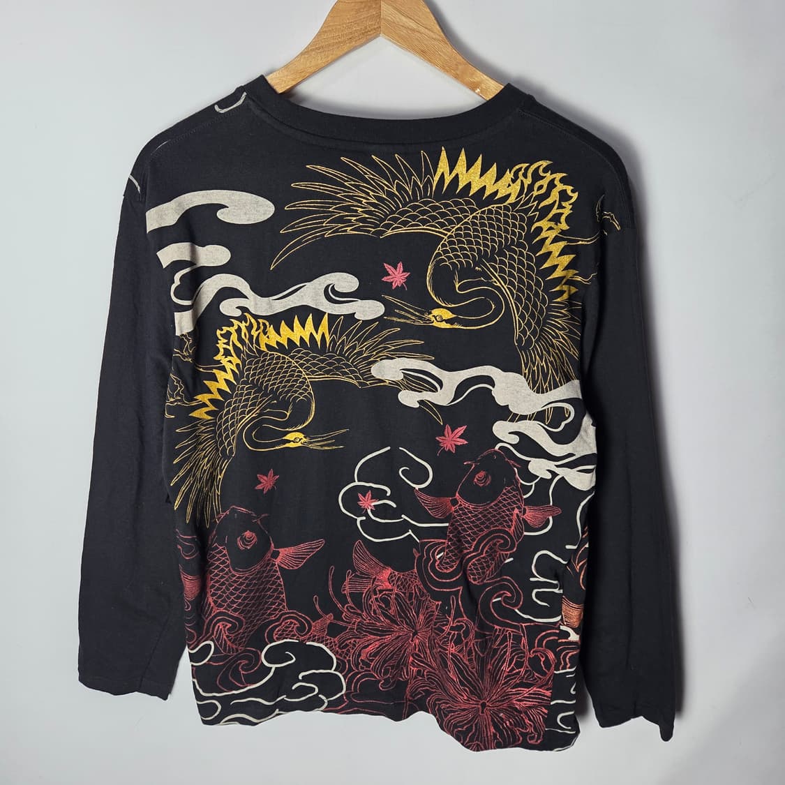 [SPACE OPERA]  오리엔탈 잉어 프린팅 롱슬리브 상품이미지2
