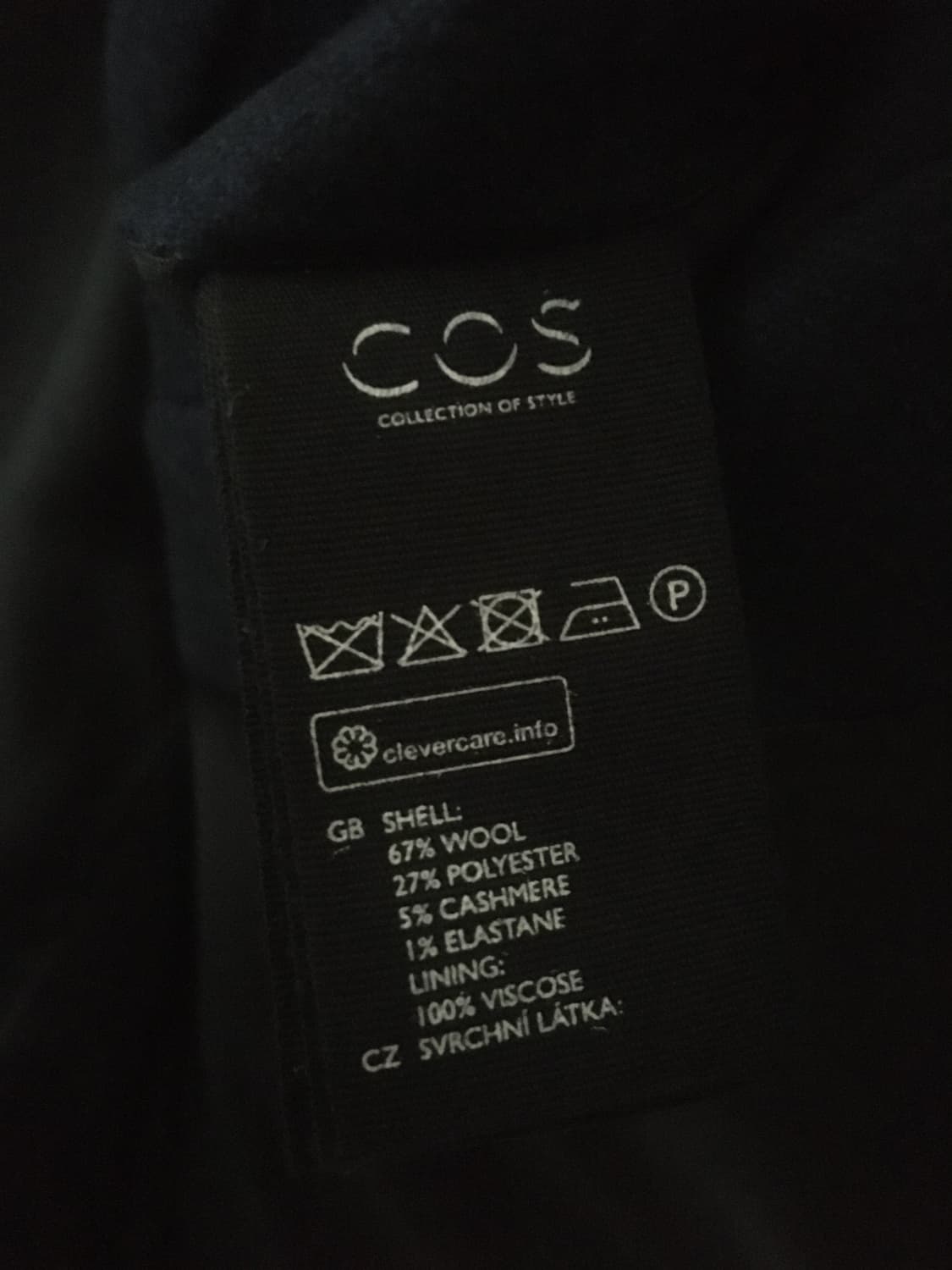 코스 cos 테일러드재킷 (52) 새 제품 상품이미지3