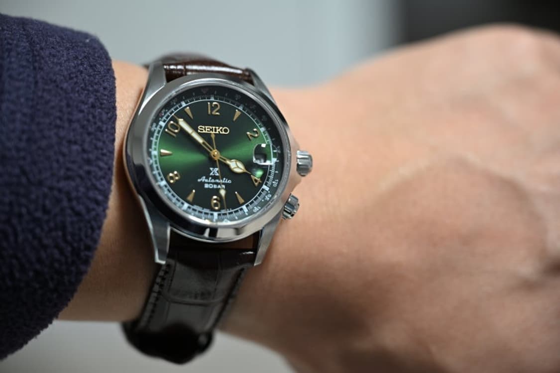 세이코 알피니스트 spb121 녹판 상품이미지1