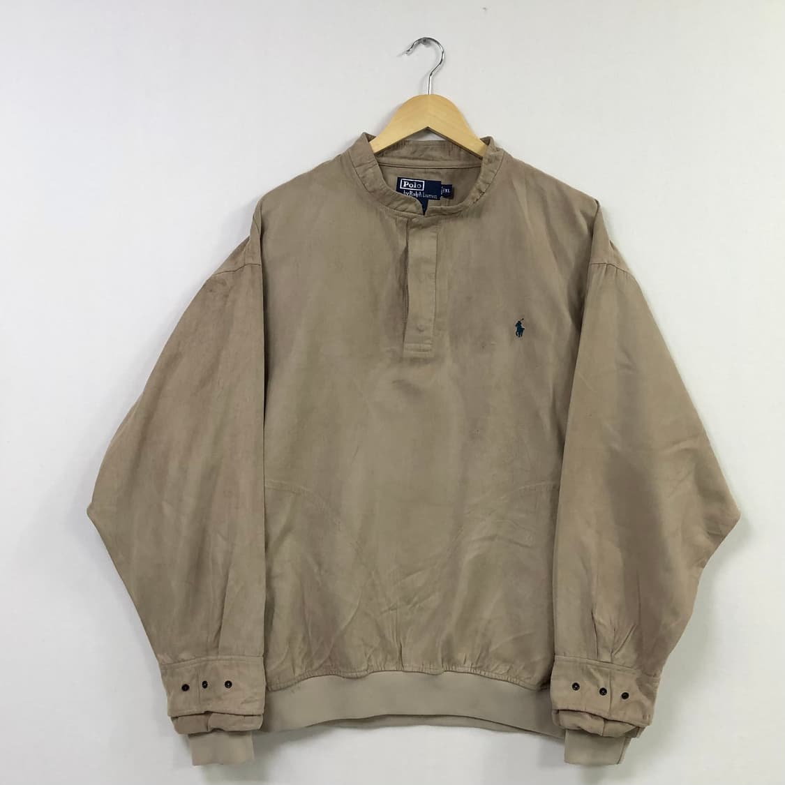 Xxl 폴로 스웨이드 웜업 자켓 상품이미지2