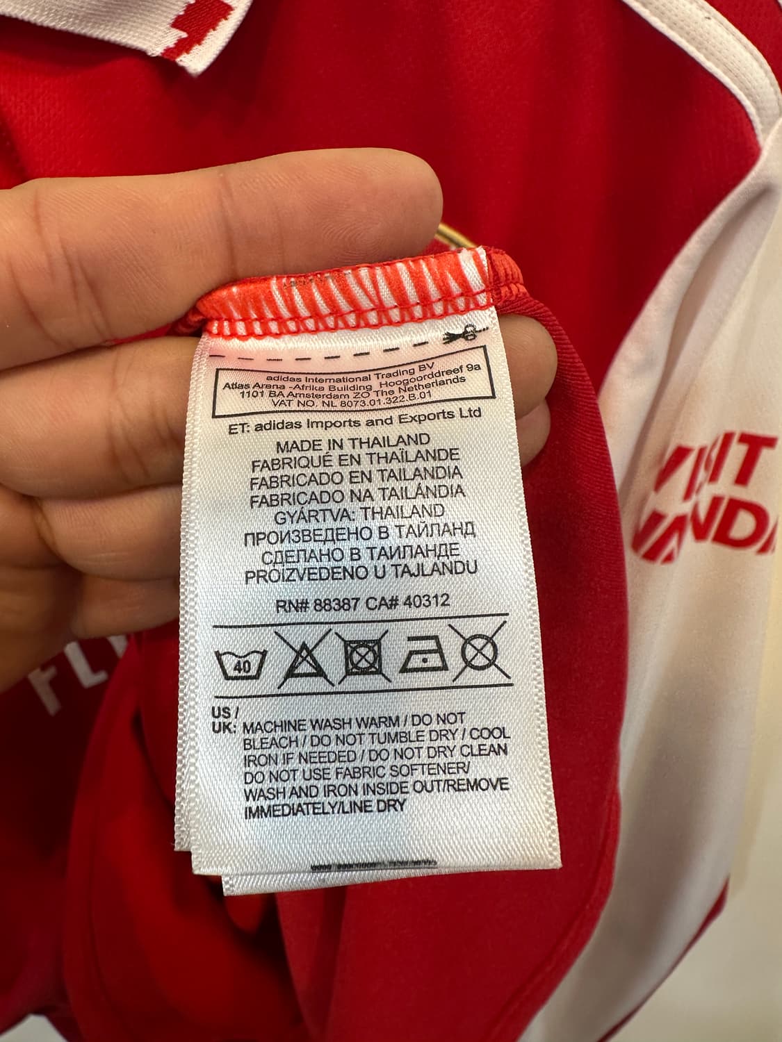 아디다스 아스널 22/23 홈 저지 2XL 상품이미지6