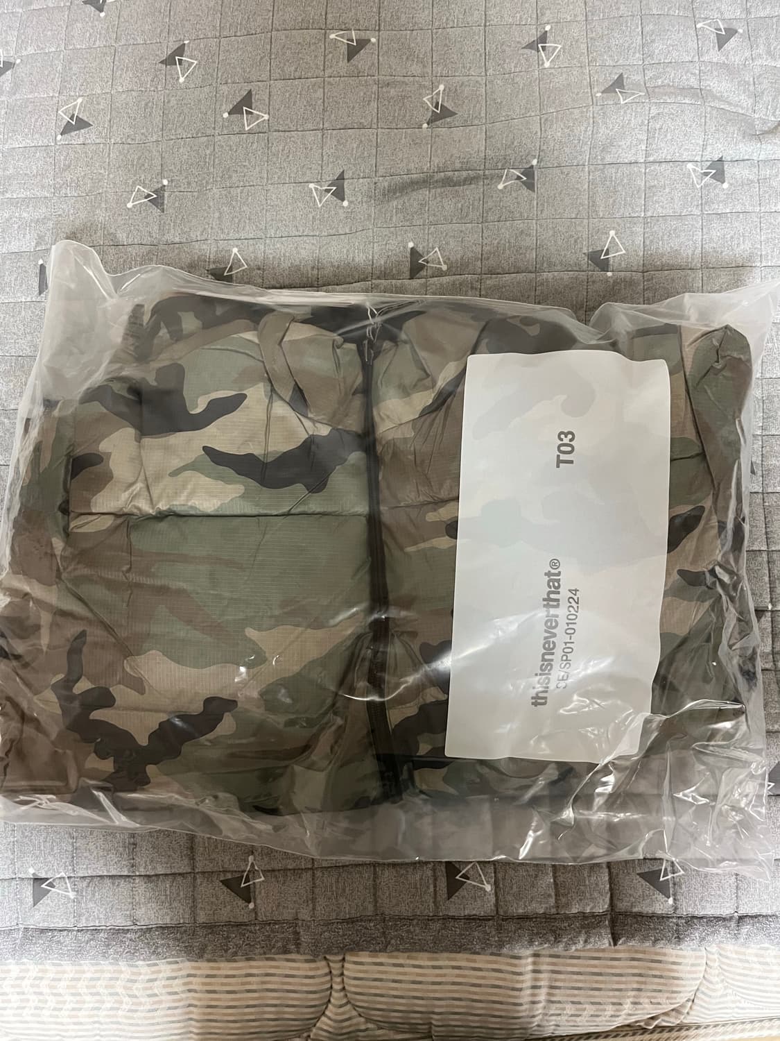 디스이즈네버댓 PERTEX 리버시블 다운 L 상품이미지1