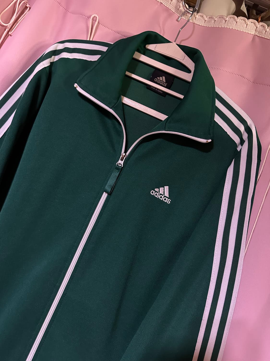 아디다스져지 아디다스 삼선 그린 트랙탑 아디다스 초록져지 집업 삼선져지 상품이미지2