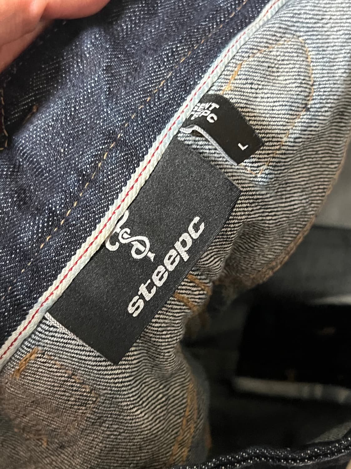 Steepc 파이어워크 데님팬츠 L 상품이미지4