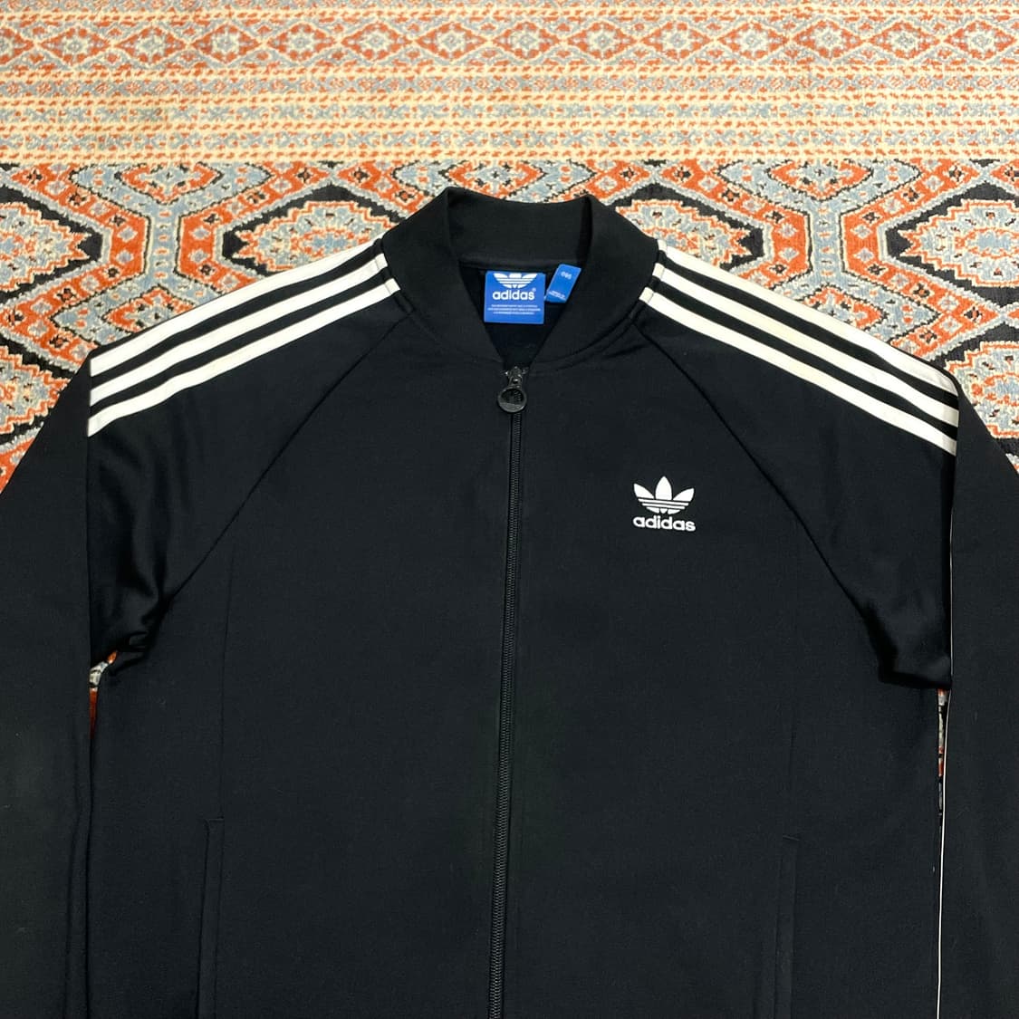 아디다스 오리지날 블랙 집업져지 자켓 남성95 상품이미지2