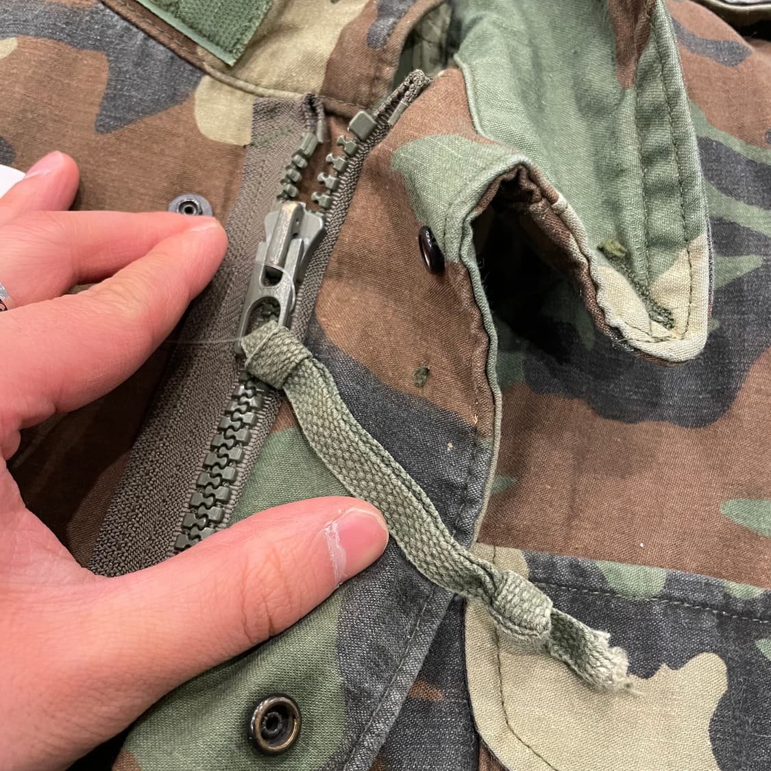 미군 오리지널 m65 필드자켓 상품이미지4