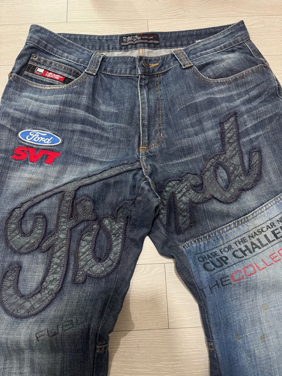 [32] FUBU 포드 머스탱 SVT 데님 팬츠  상품이미지2