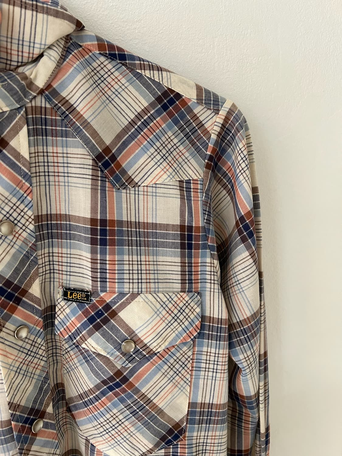 70's vtg USA Lee  Western shirt. 상품이미지3