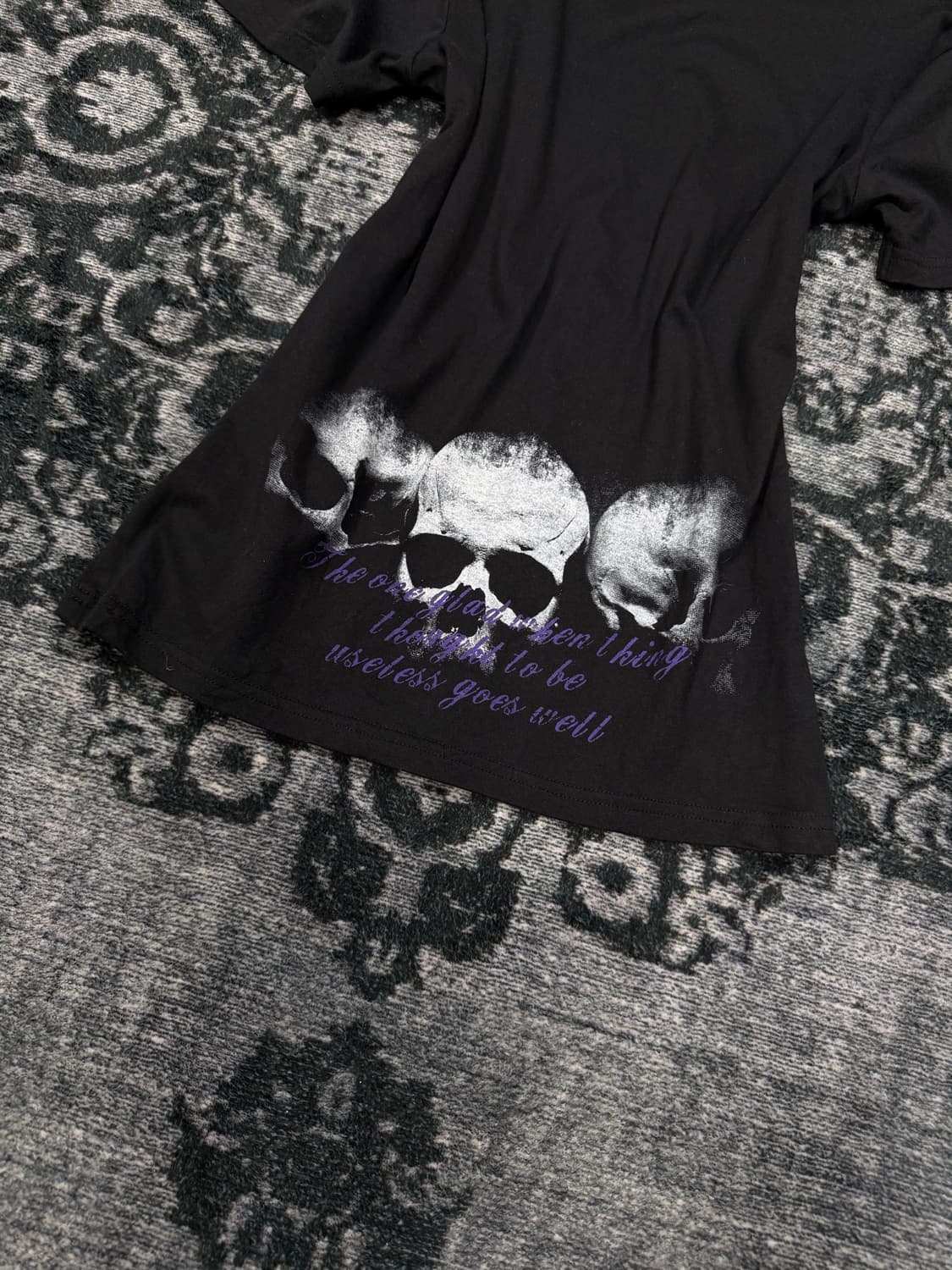 Evolution 00s skull printing t shirts  상품이미지7