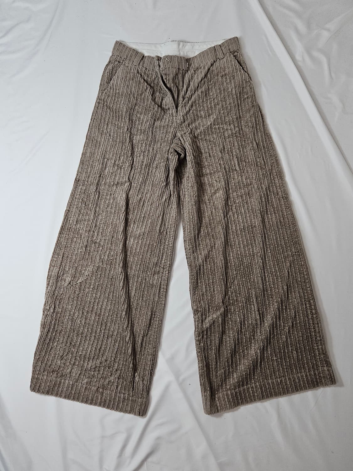 ARKET 아르켓 핀턱 와이드 벨벳 코듀로이 팬츠 여성36 (거의새상품) 상품이미지1