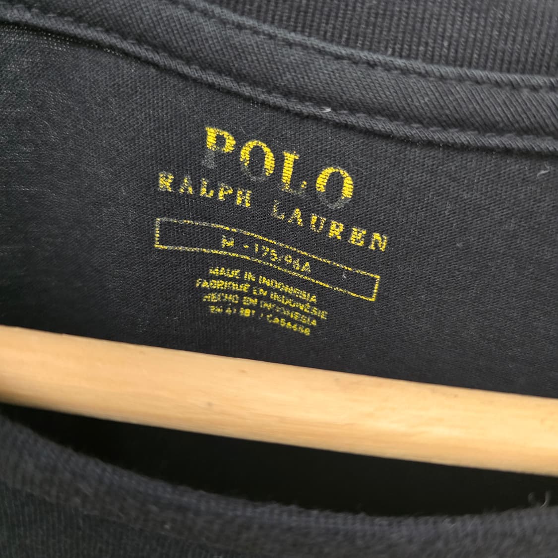 폴로 랄프로렌 반팔티 블랙 상품이미지4