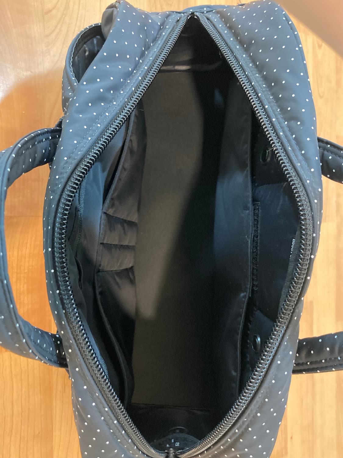 포터 porter 헤드포터 블랙뷰티 도트 땡땡이 탱커 보스톤 백 상품이미지6