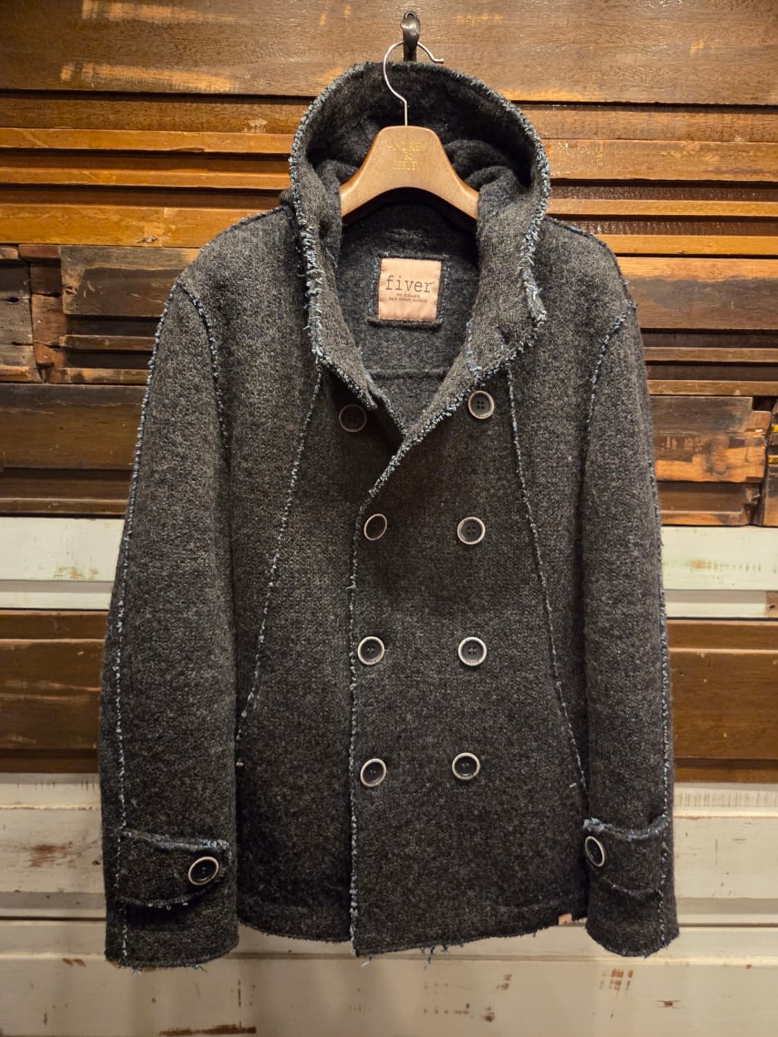 피버 더블브레스티드 블루종 상품이미지4