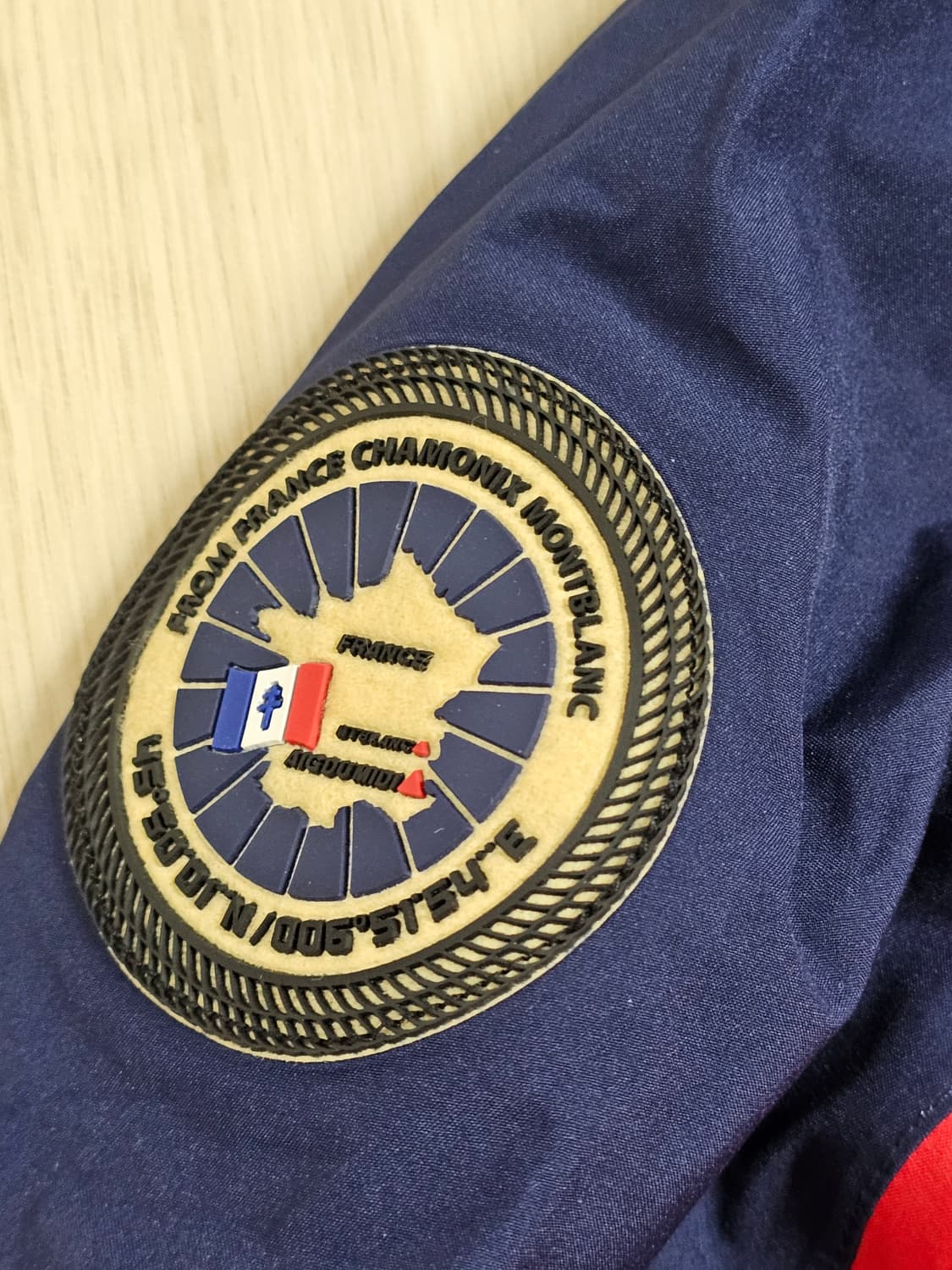 ​[95] 밀레 M-리미티드 고어텍스 패치 방수 자켓 레드/네이비 상품이미지5