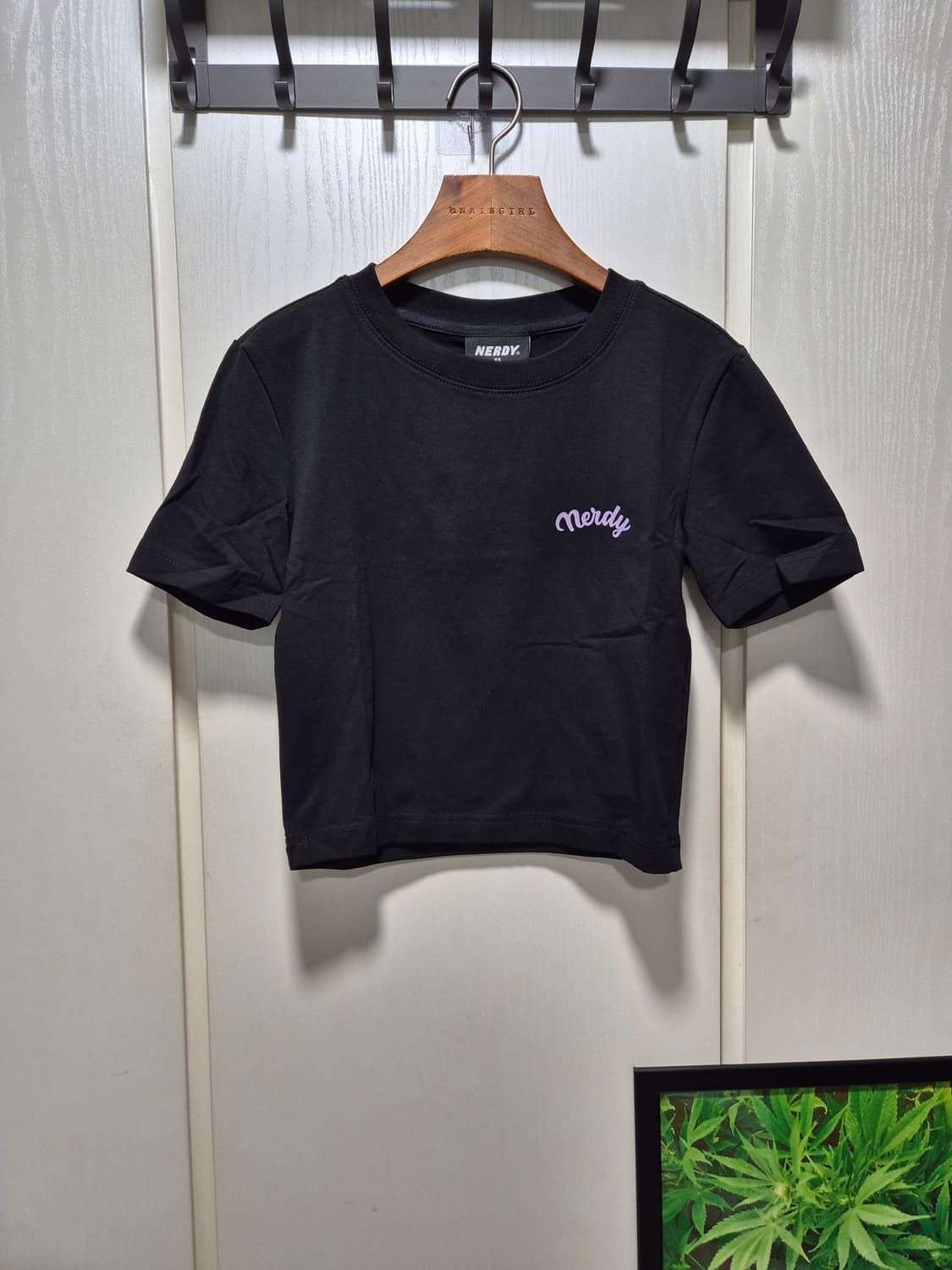 (세일)(새상품)널디 반팔 티셔츠 반바지 세트 블랙 상품이미지2