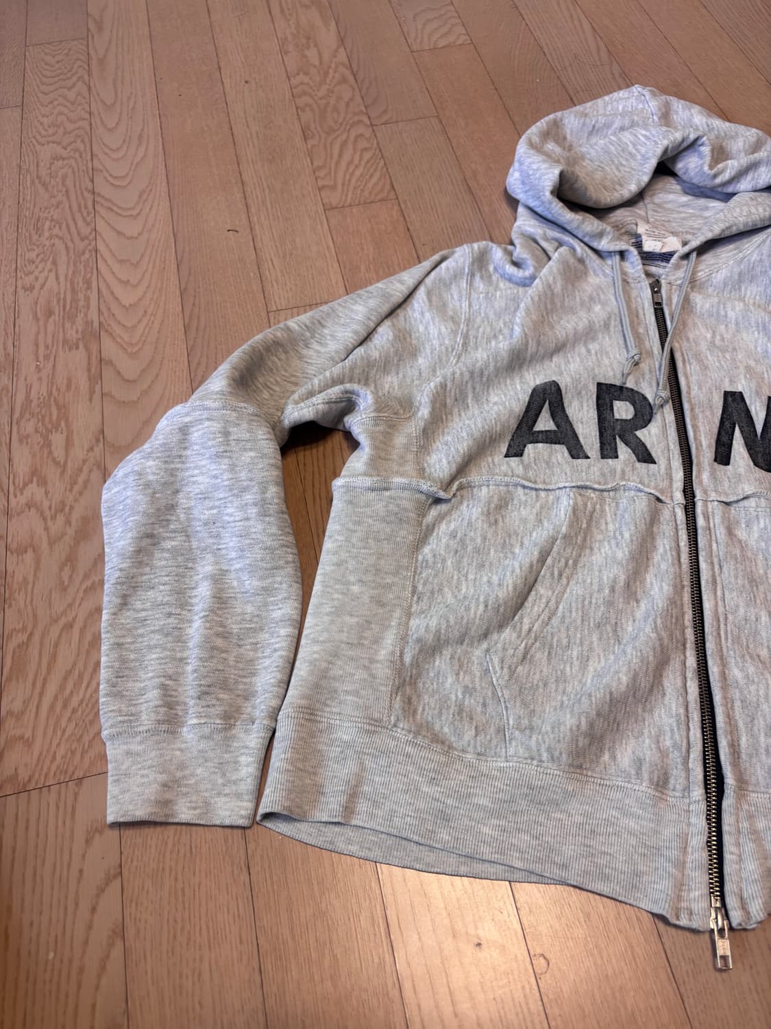 올리언스스토어 빈티지 리폼 후드 집업 상품이미지3