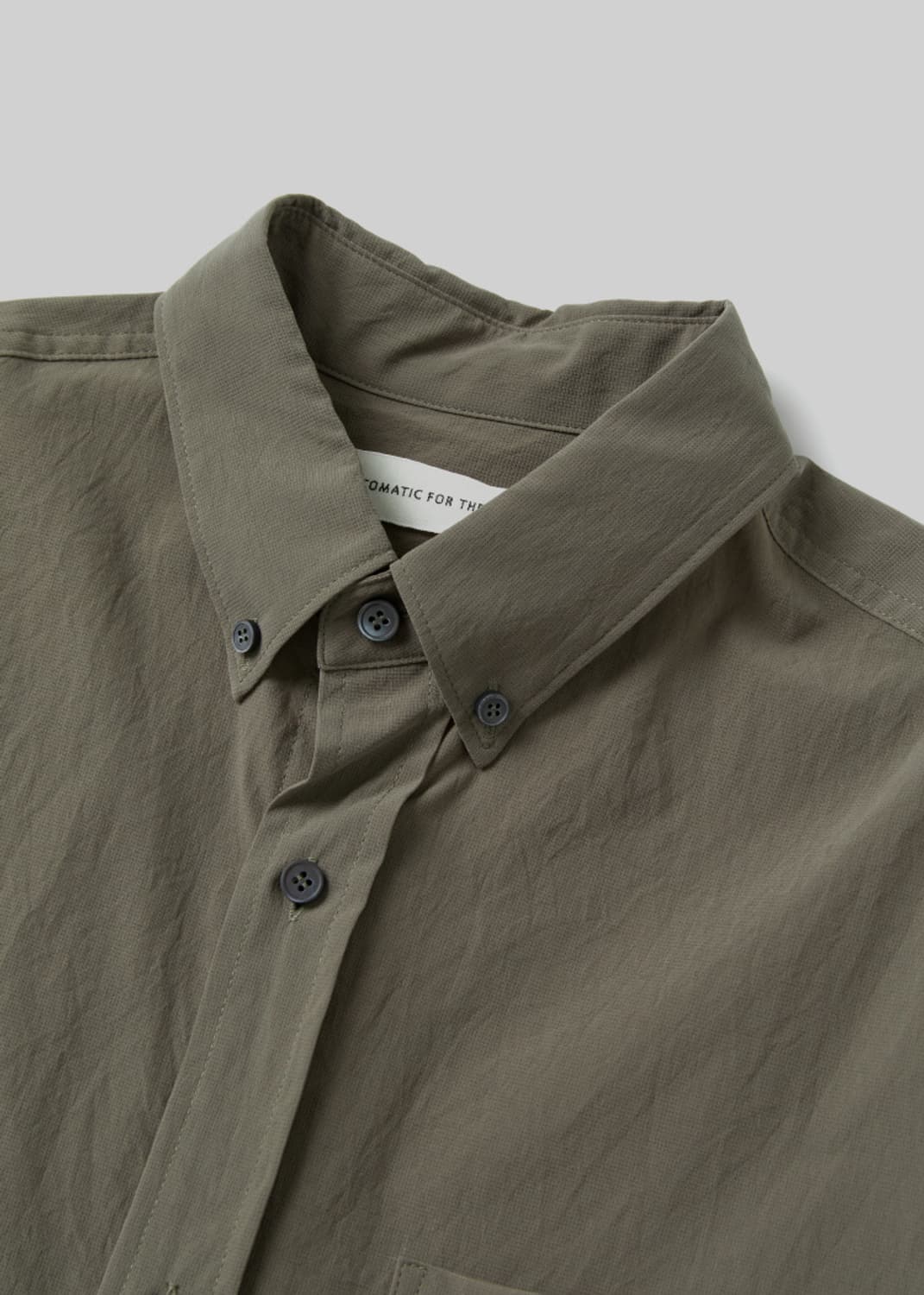 [1] 오토매틱포더피플 스탠다드셔츠 카키 상품이미지4
