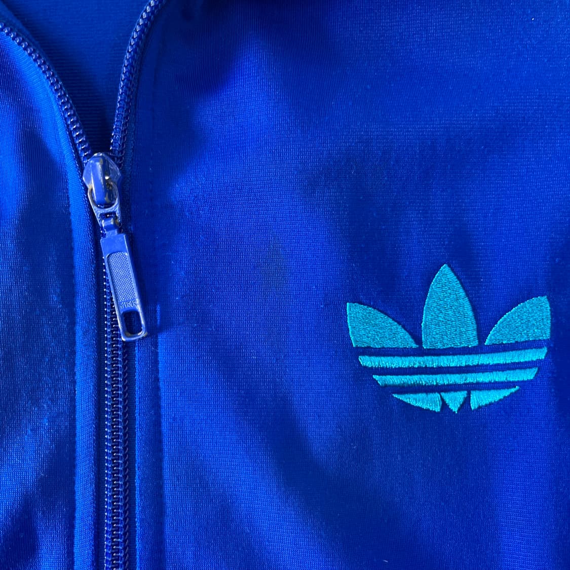 100 아디다스 파이어버드 블루 트랙탑 져지   상품이미지3