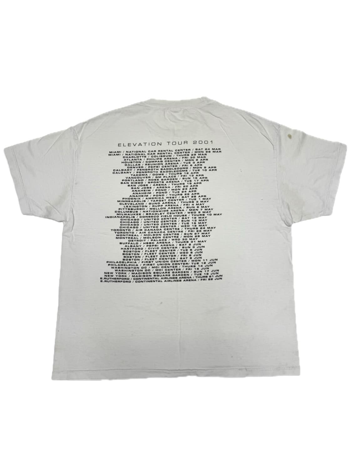 U2 빈티지 밴드 투어티 XXL  상품이미지2