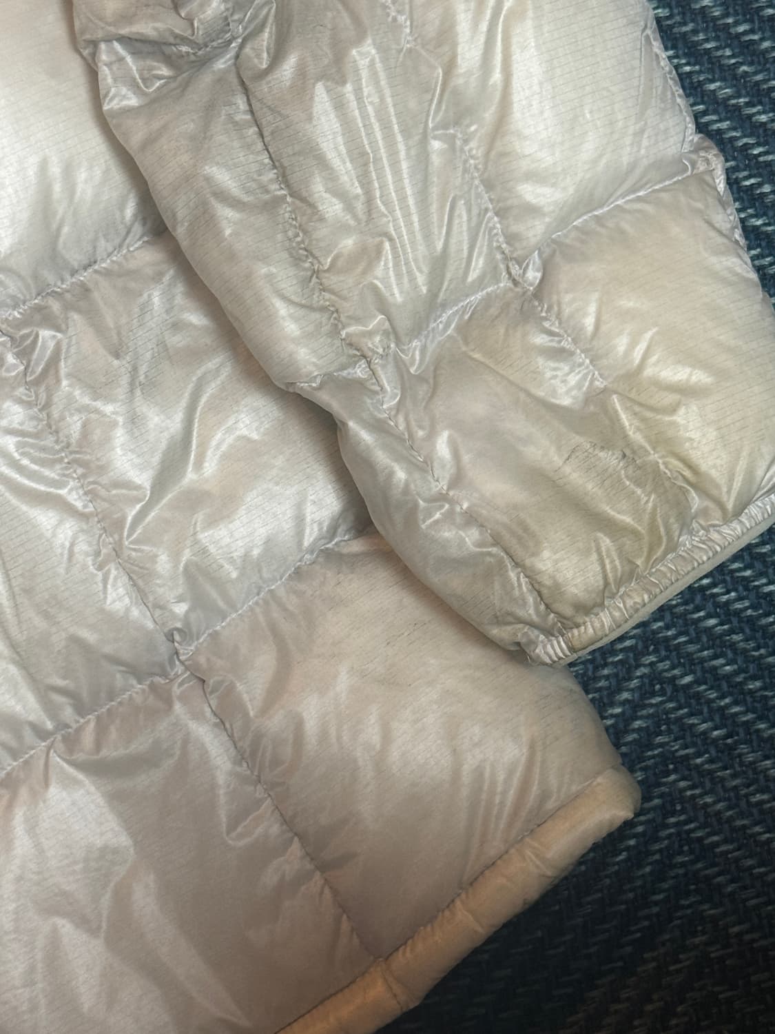 몽벨 화이트  xl판매합니다 상품이미지4