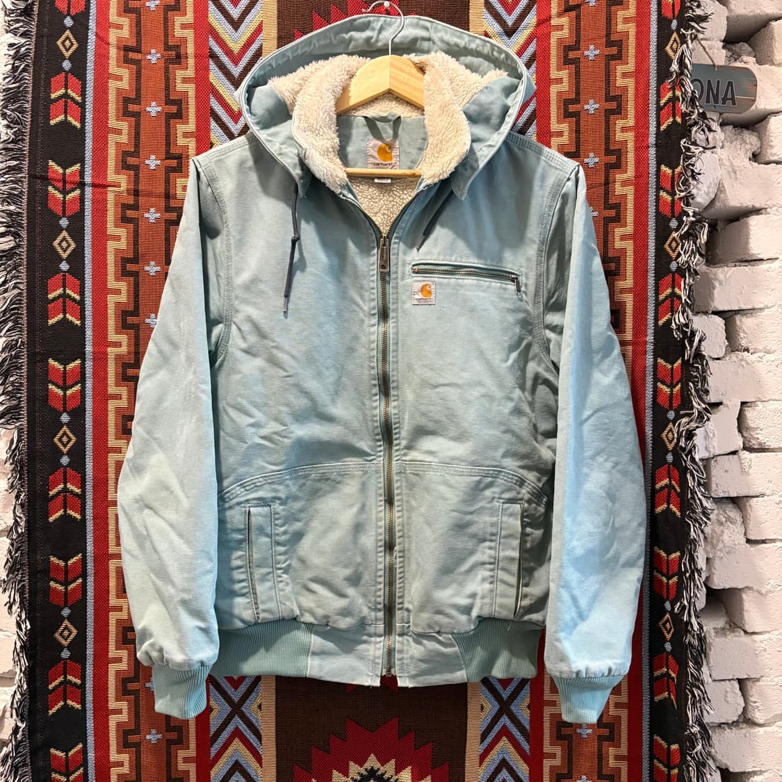 칼하트 와일드 우드 쉐르파 자켓 상품이미지2