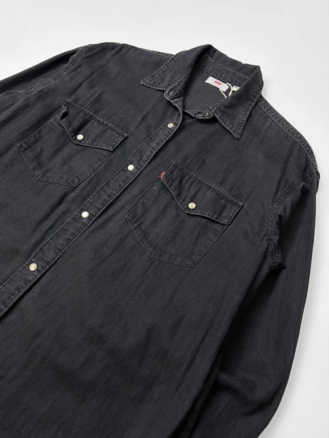 리바이스 우먼스 웨스턴 데님 코튼 셔츠 PN5186 상품이미지2