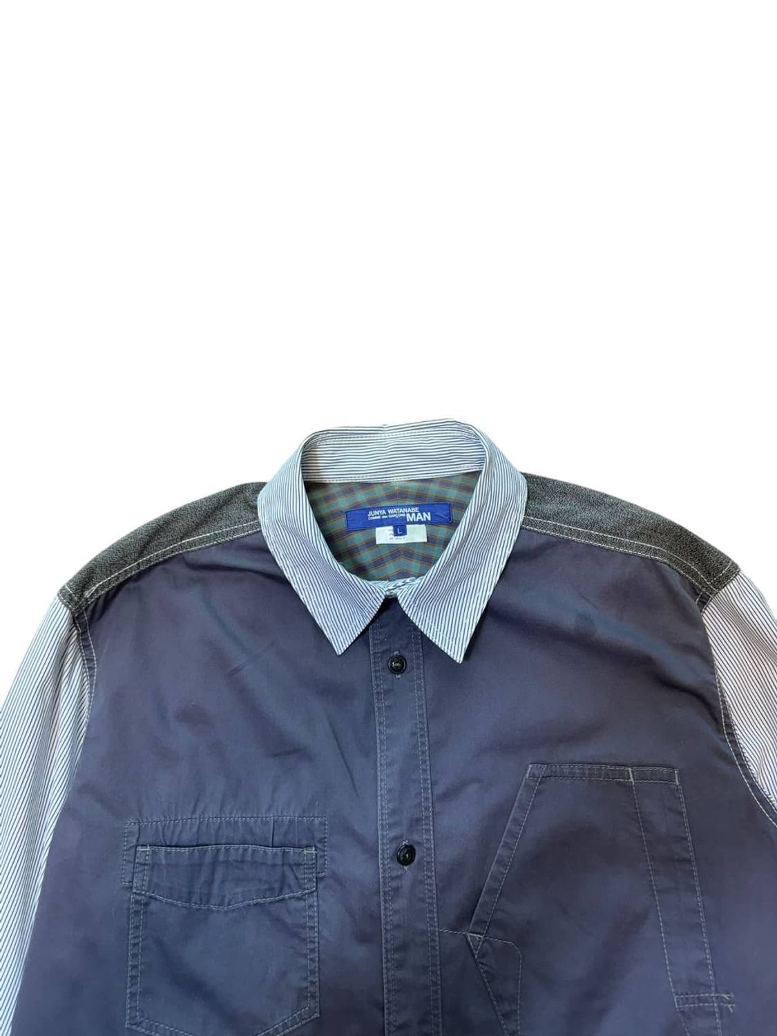 준야 와타나베 꼼데가르송 엘보 패치 셔츠 상품이미지4