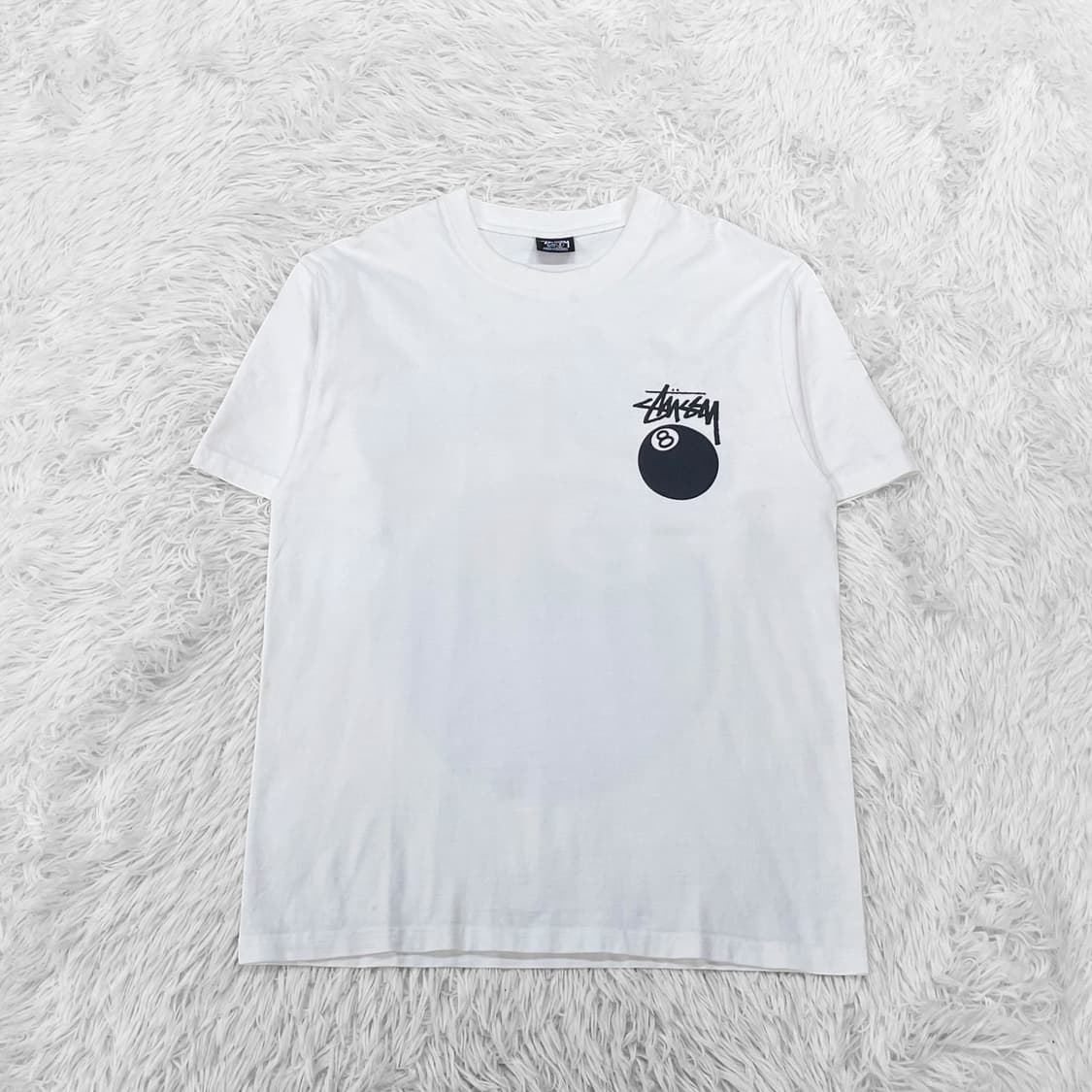 스투시 8볼 반팔티 화이트 상품이미지3