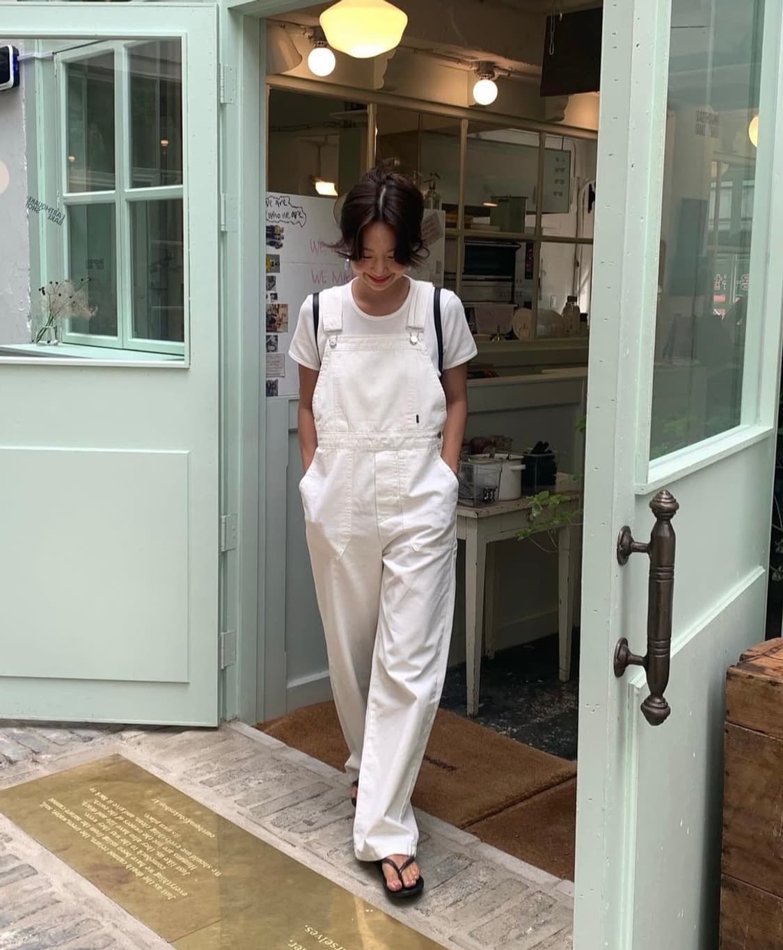유라고 Voyage cotton overall+와플티셔츠 [피버착용] 상품이미지5