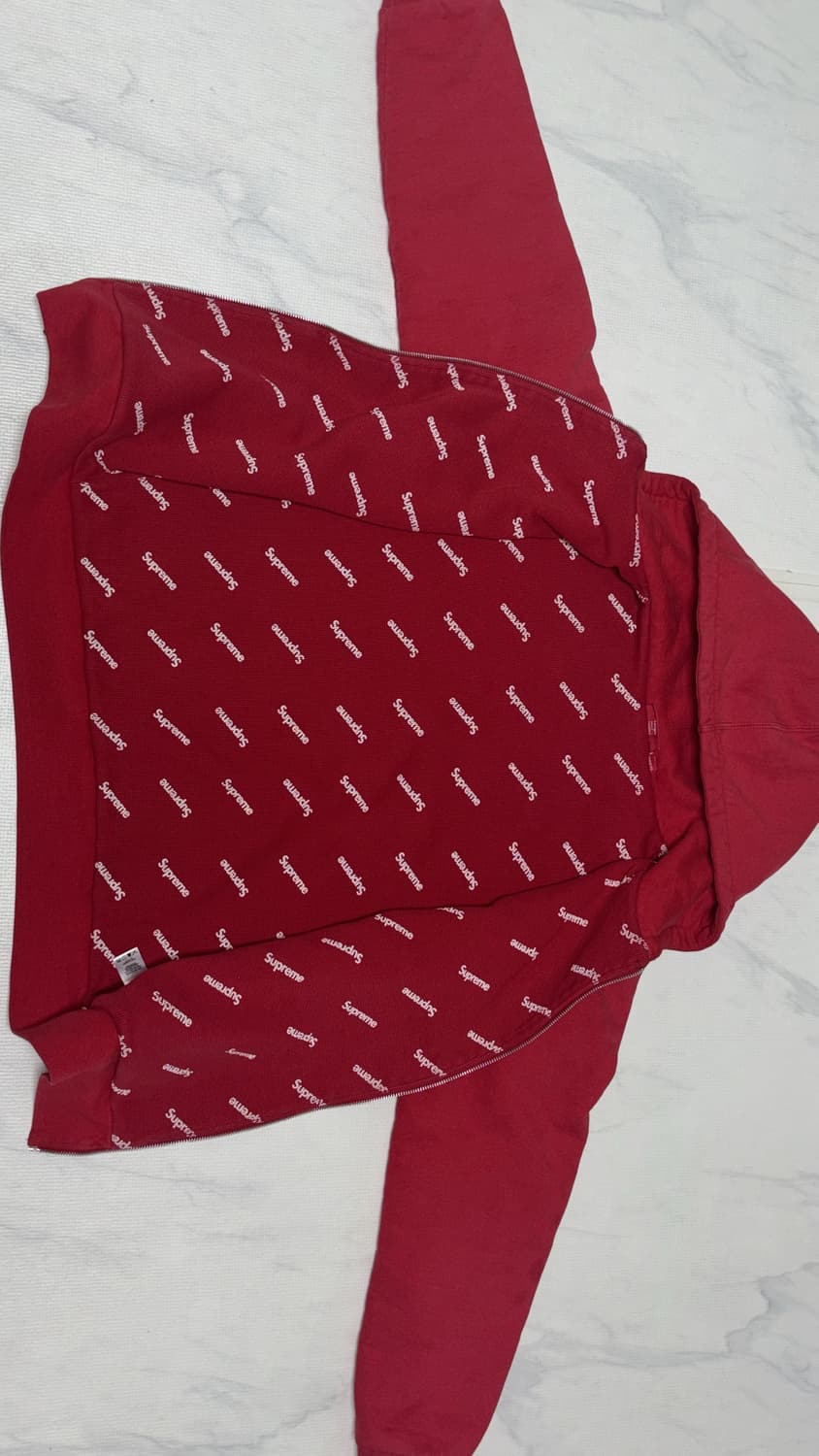 15fw supreme thermal hood zip-up 상품이미지3