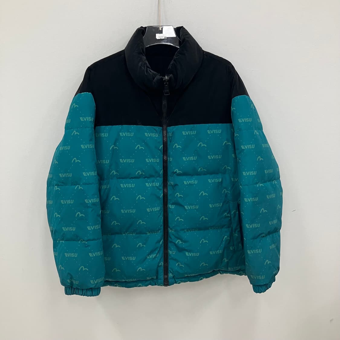 에비수 모노그램 리버시블 다운 무광 패딩 점퍼 L 상품이미지1