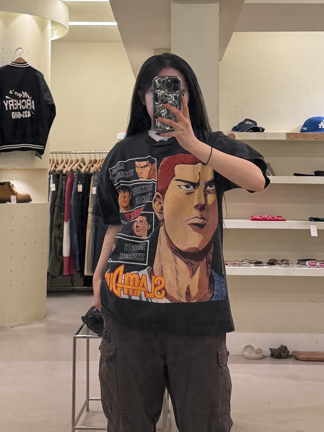 빈티지 슬램덩크 부틀렉 애니 그래픽 반팔 티셔츠 U1303 상품이미지1