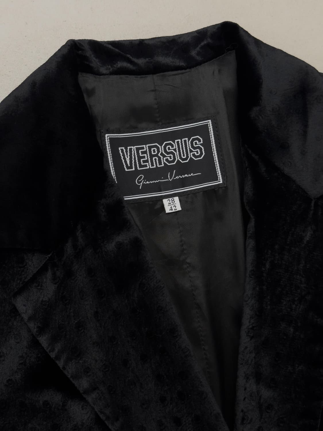 베르사체 벨벳 셋업 상품이미지5