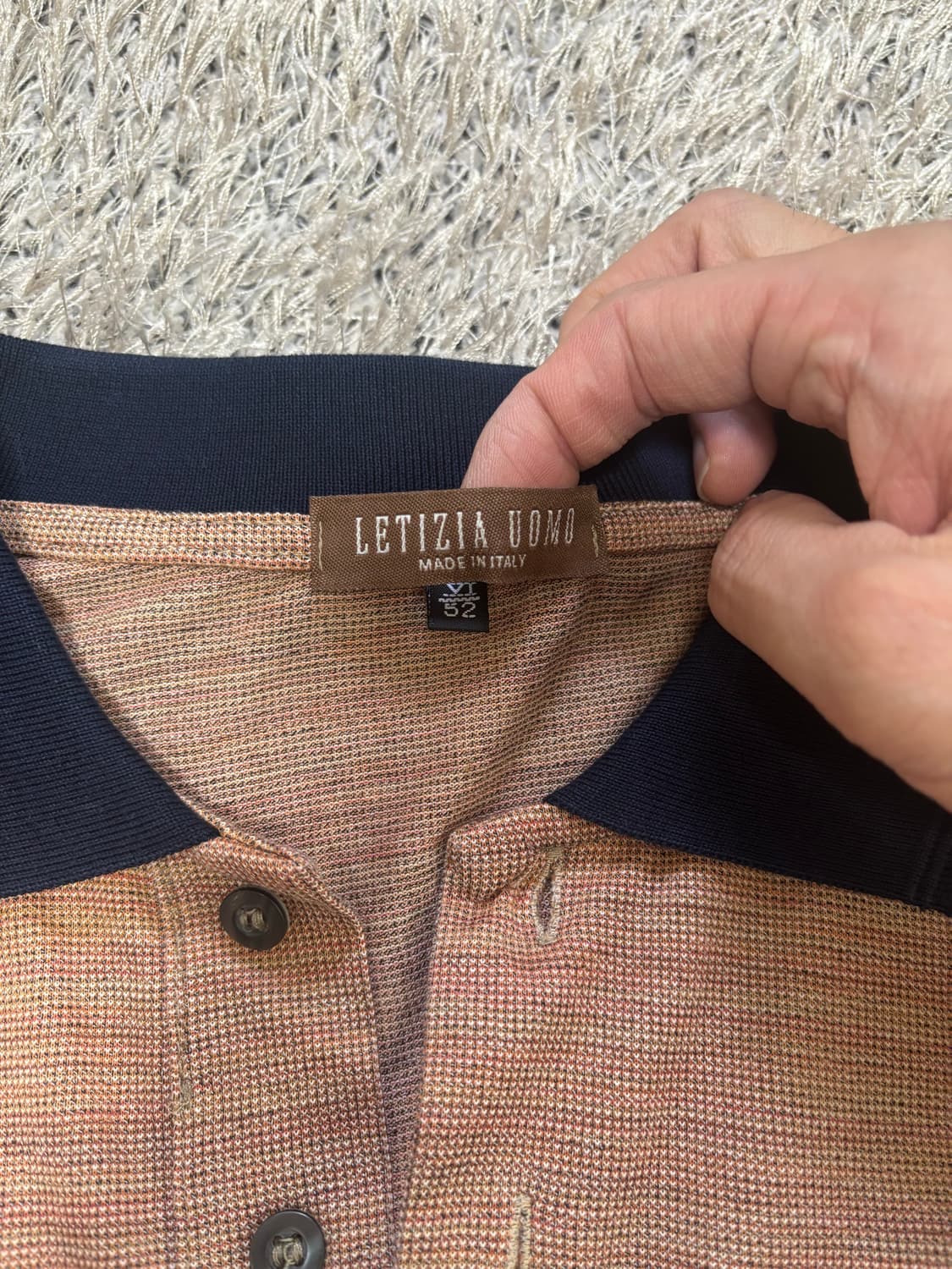 이태리제 LETIZIA UOMO 카라티 사이즈 105 상품이미지3