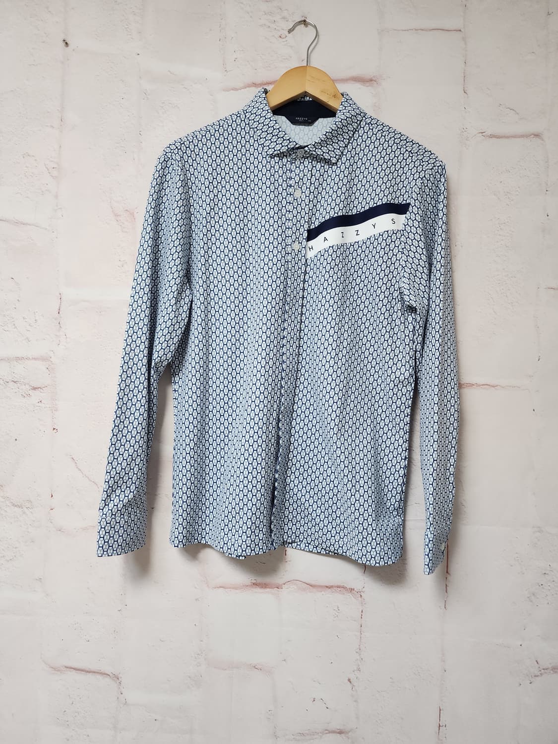 헤지스 남성 골프 긴팔 셔츠 상품이미지3