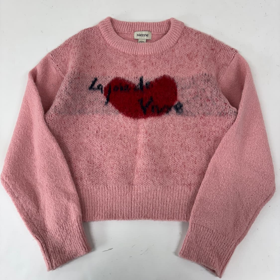 시엔느 소피 하트 니트 상품이미지3