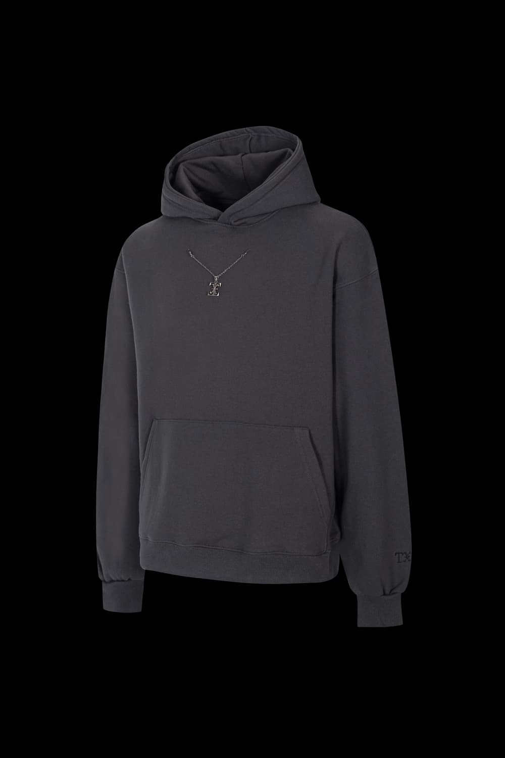 체인 헤비 후디 - Charcoal Gray 상품이미지2