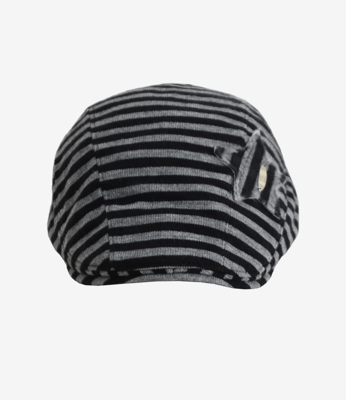 Hetit 헤티 y2k 스트라이프 헌팅캡 블랙 상품이미지2